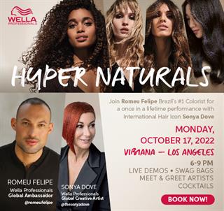 Image for Custom: Wella Professionals presents Hyper Naturals featuring Romeu Felipe & Sonya Dove
